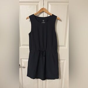 Women's Black Sleeveless Dress